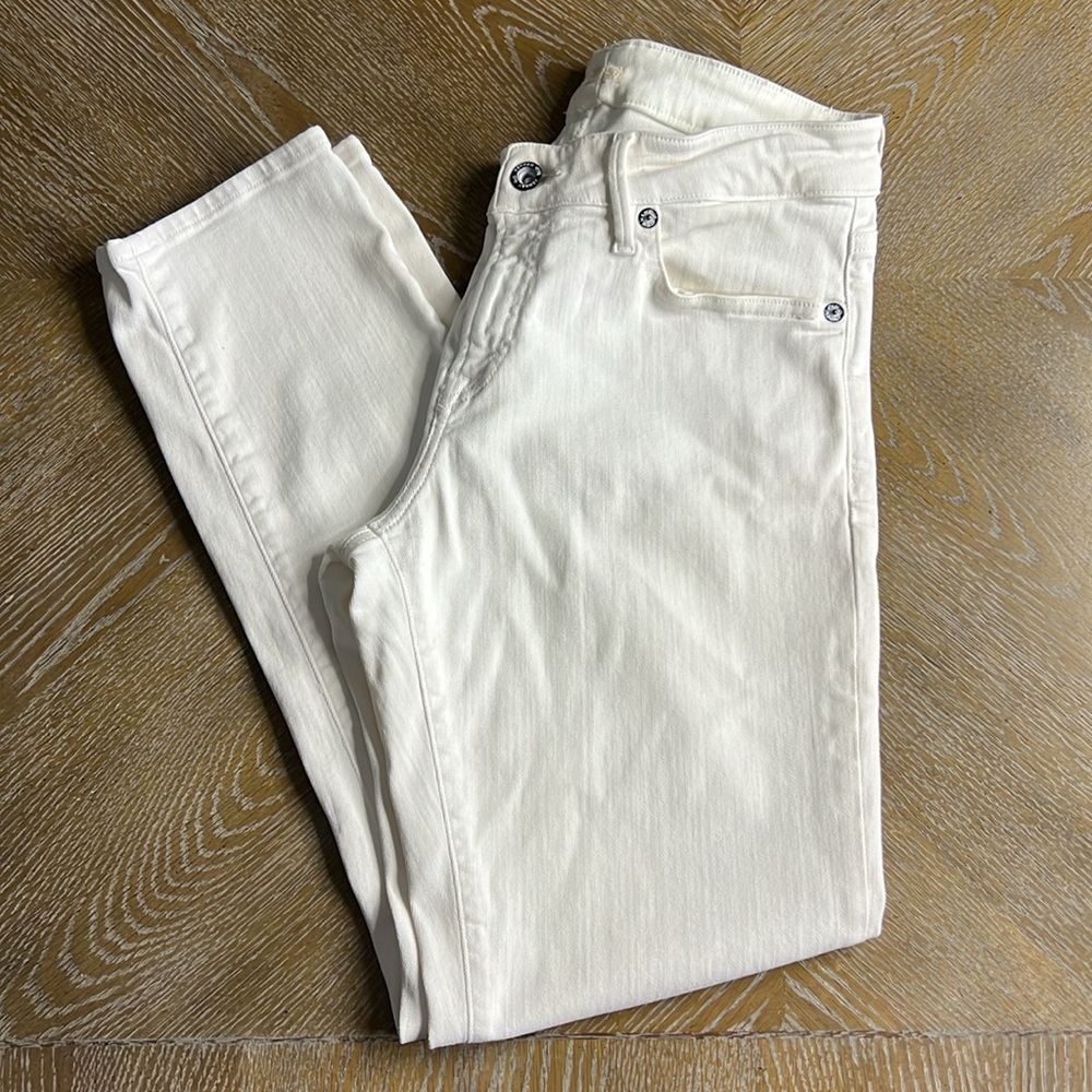 DENHAM THE JEANMAKER White Monroe Classic Tapered Fit Jean 28